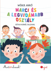 Marci és a legvidámabb osztály borító