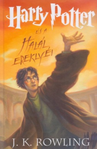 Harry Potter és a Halál Ereklyéi borító