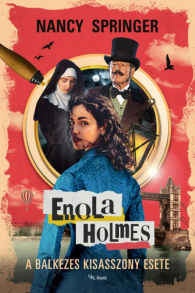 Enola Holmes - A balkezes kisasszony esete - Viki kvíze borító