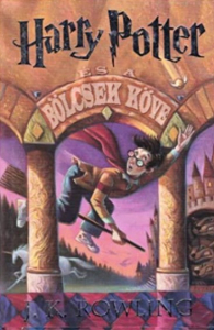 Harry Potter és a bölcsek köve borító